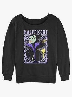 Disney Maleficent Maleficent Queen Of Evil Womens Slouchy Sweatshirt, , hi-res